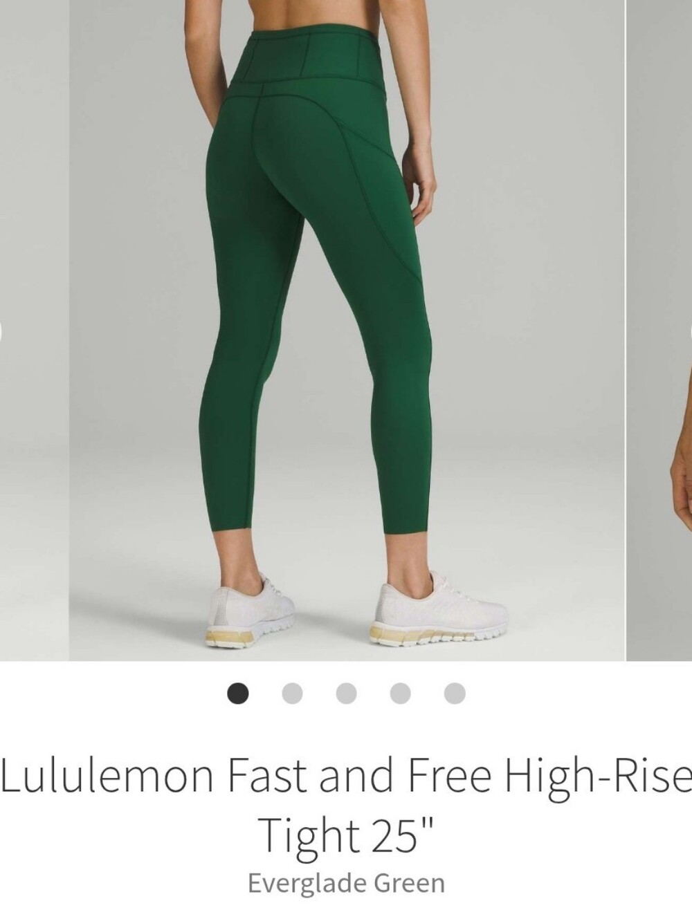 lululemon athletica High-Rise Leggings in Everglade Green